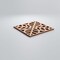 Ekena Millwork Extra Small Garland Decorative Fretwork Wood Wall Panels, Alder, 7 3/8"W x 7 3/8"H x 3/8"T WALW08X08X0375GRDAL - alternate 4